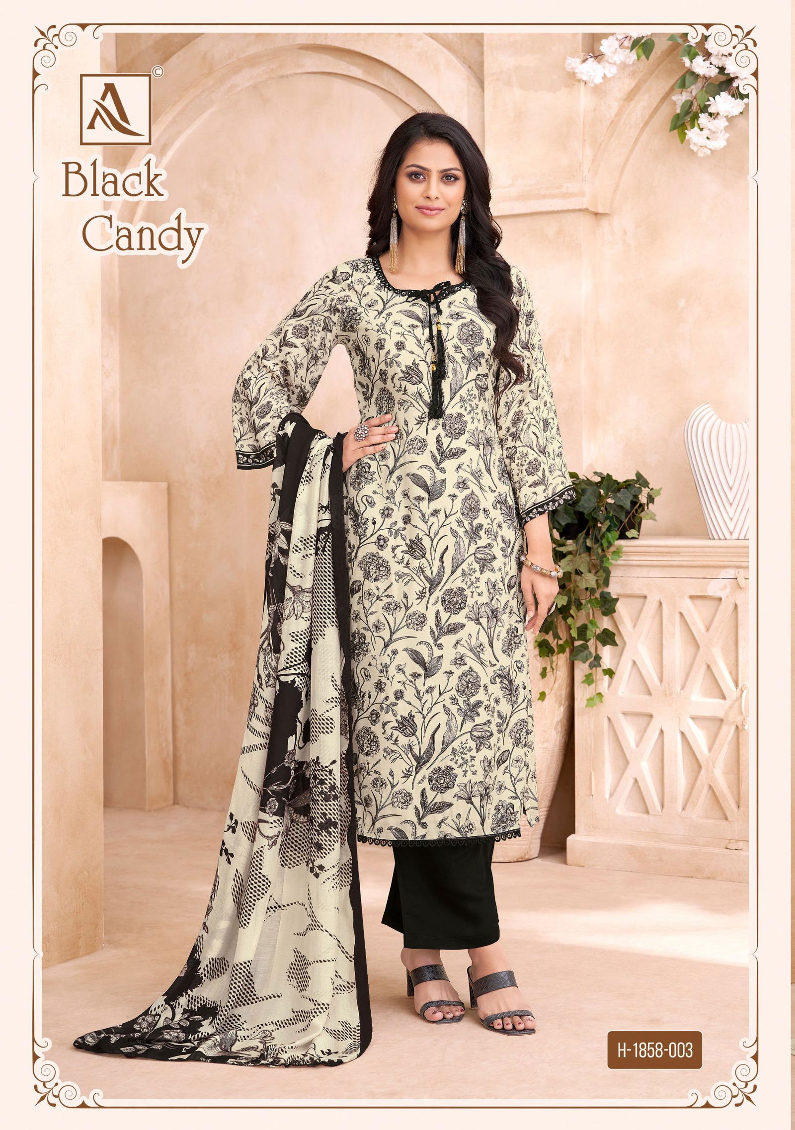 Black Candy By Alok Suit Viscose Maslin Dress Material Orders In India
